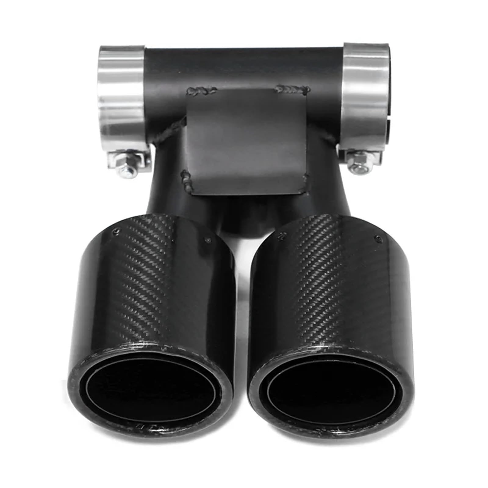 Endrohrblenden 1 STK Dual Carbon Fiber Auto Auspuffblende Für 718 Für Cayman Für Boxster Für 982 (2016-Up) Schalldämpferblende Endrohr Auspuffanlage Düse Auspuff Endrohr(Carbon C) von DZSNBMSHD