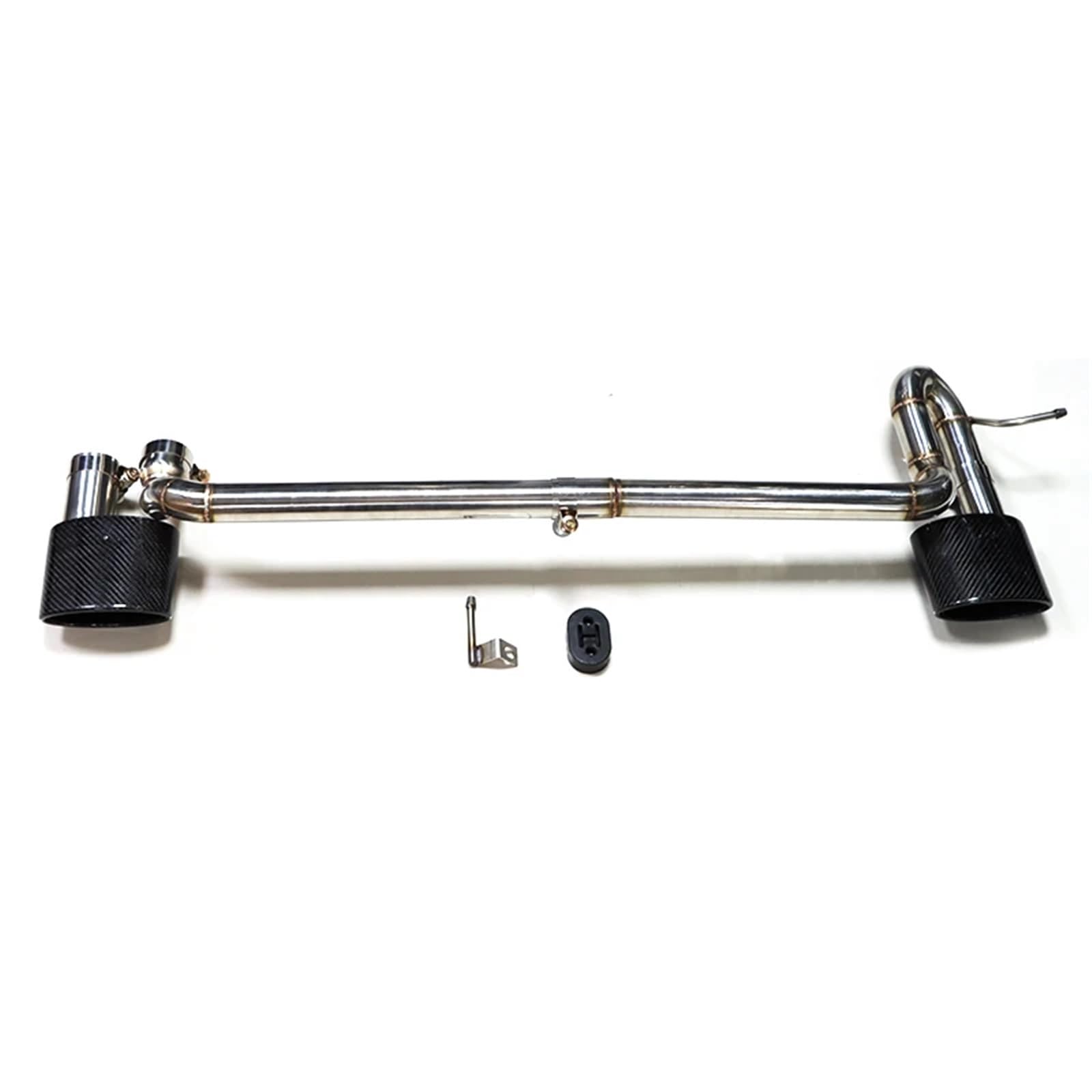 Endrohrblenden 1 Set Dual Carbon Fiber Auto Auspuffblende Für VW Für CC Double Out Schalldämpferblende Edelstahl Auspuffblende Auspuff System Düse Auspuff Endrohr(Carbon B) von DZSNBMSHD