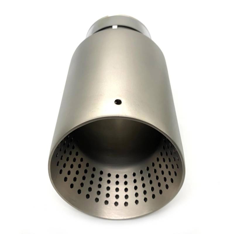 Endrohrblenden 1 Stück Auto-Auspuffblende Universal-Auspuffblende Für VW Für GTI Für MK7 Für Golf 7 Düse 60 Mm 63 Mm Schalldämpferblende Auspuff Endrohr(IN 51MM-OUT 101MM) von DZSNBMSHD