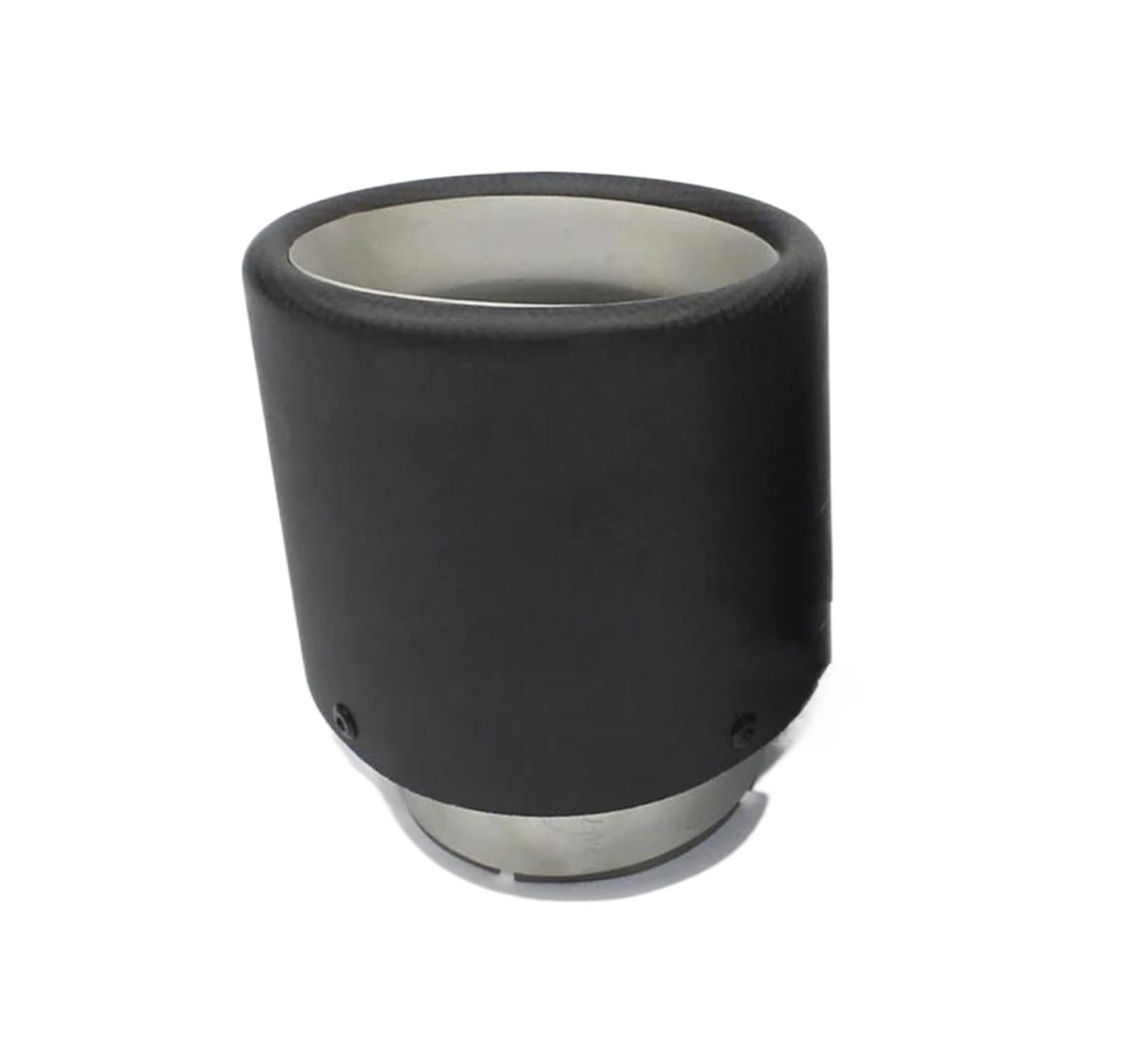 Endrohrblenden 1 Stücke 114MM Outlet Matte Carbon Fiber Auspuff Spitze 304 Edelstahl Universal Schalldämpfer Tipps Auspuffrohr Auspuff Endrohr(57MM IN 114MM OUT) von DZSNBMSHD