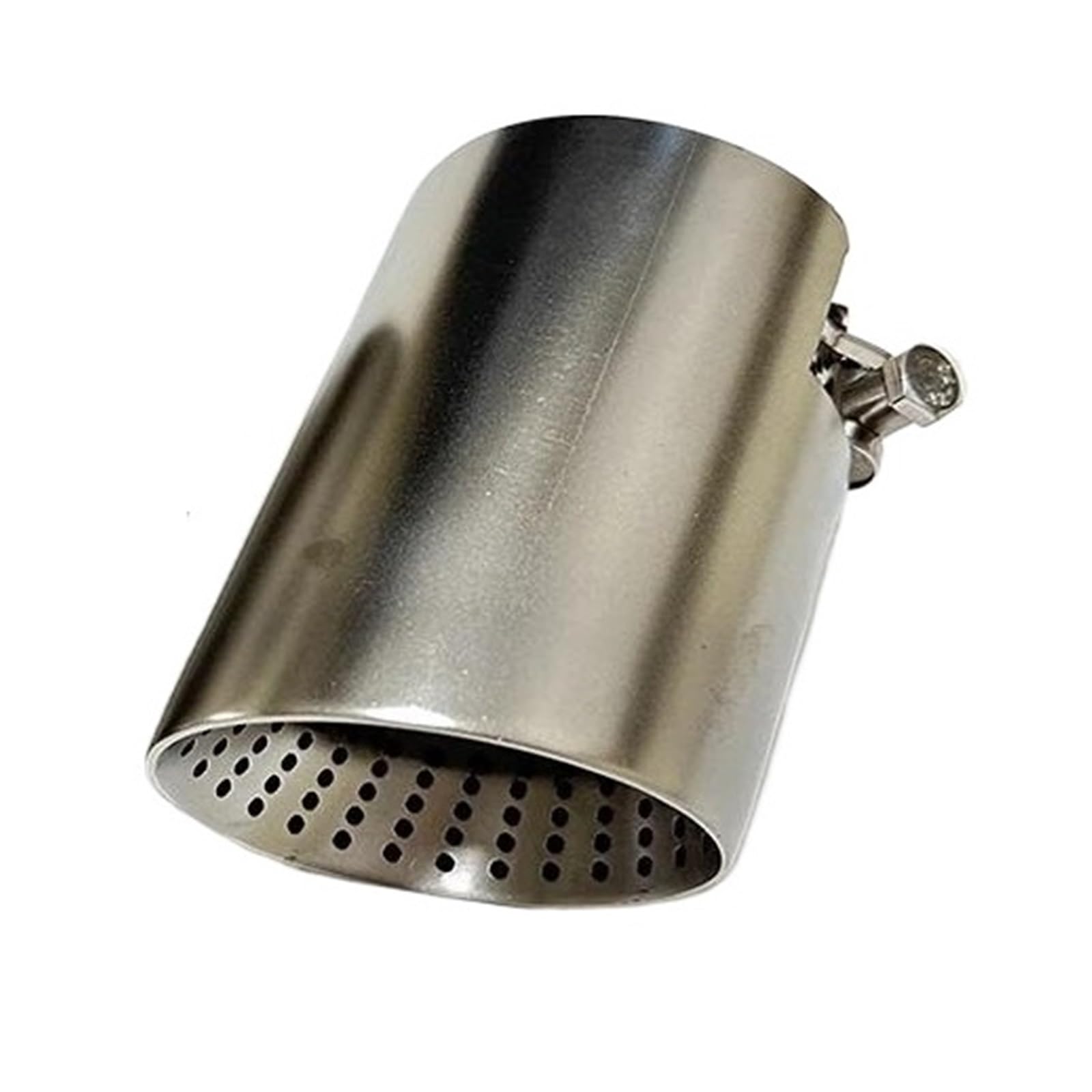 Endrohrblenden 1 Stücke Auspuff Düse Matte Edelstahl Länge 120mm Große Durchmesser 101mm 114mm Offene Auto Schalldämpfer System Auto Schalldämpfer Innen Auspuff Endrohr(60mm-101mm) von DZSNBMSHD