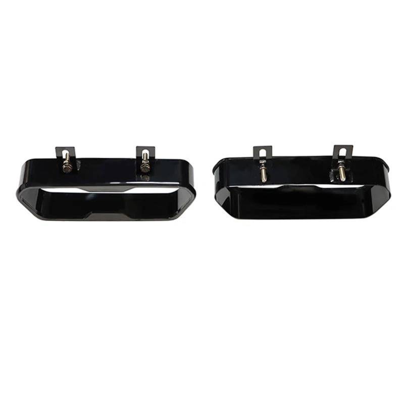 Endrohrblenden 2 Stücke Auto Abgasrohr Für Benz Für G Klasse G63 G500 G55 W463 Schalldämpfer Spitze Abgasanlage Düse Edelstahl Endrohr Auspuff Endrohr(SS Black) von DZSNBMSHD