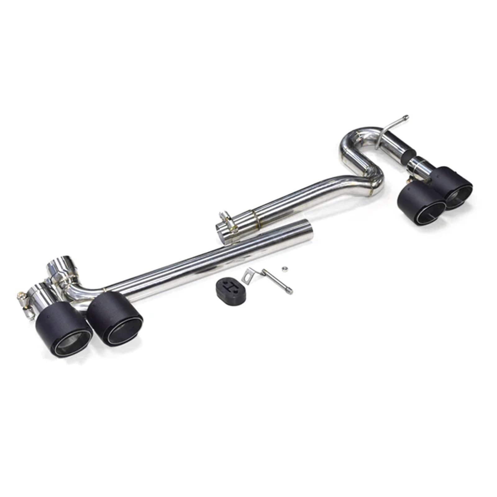 Endrohrblenden Auspuffblende Für VW Für CC Auspuff Schalldämpfer Quad Carbon Fiber Auspuffblende System Endrohr Auspuff Endrohr(Kohlenstoff) von DZSNBMSHD