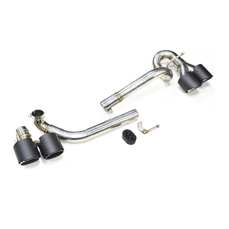 Endrohrblenden Auspuffendrohr Für 5 Series E60 525i 523i 520i 530i Upgrade Für M5 Für MT Stoßstange Quad Schalldämpfer Auspuff System Auspuff Endrohr(Schwarz) von DZSNBMSHD