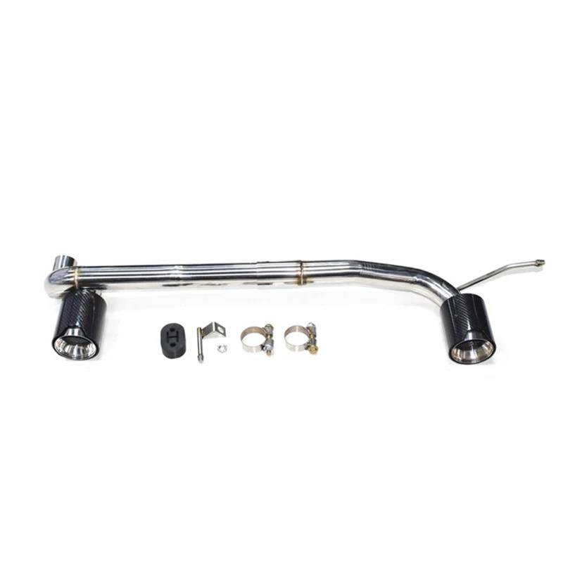 Endrohrblenden Auto-Auspuffblende Für B48 F30 F31 320i 328i 330i 3er-Serie 2017–2019 Edelstahl Schwarzes Auspuffrohr Schalldämpferspitze Auspuff Endrohr(C F C 54mm) von DZSNBMSHD