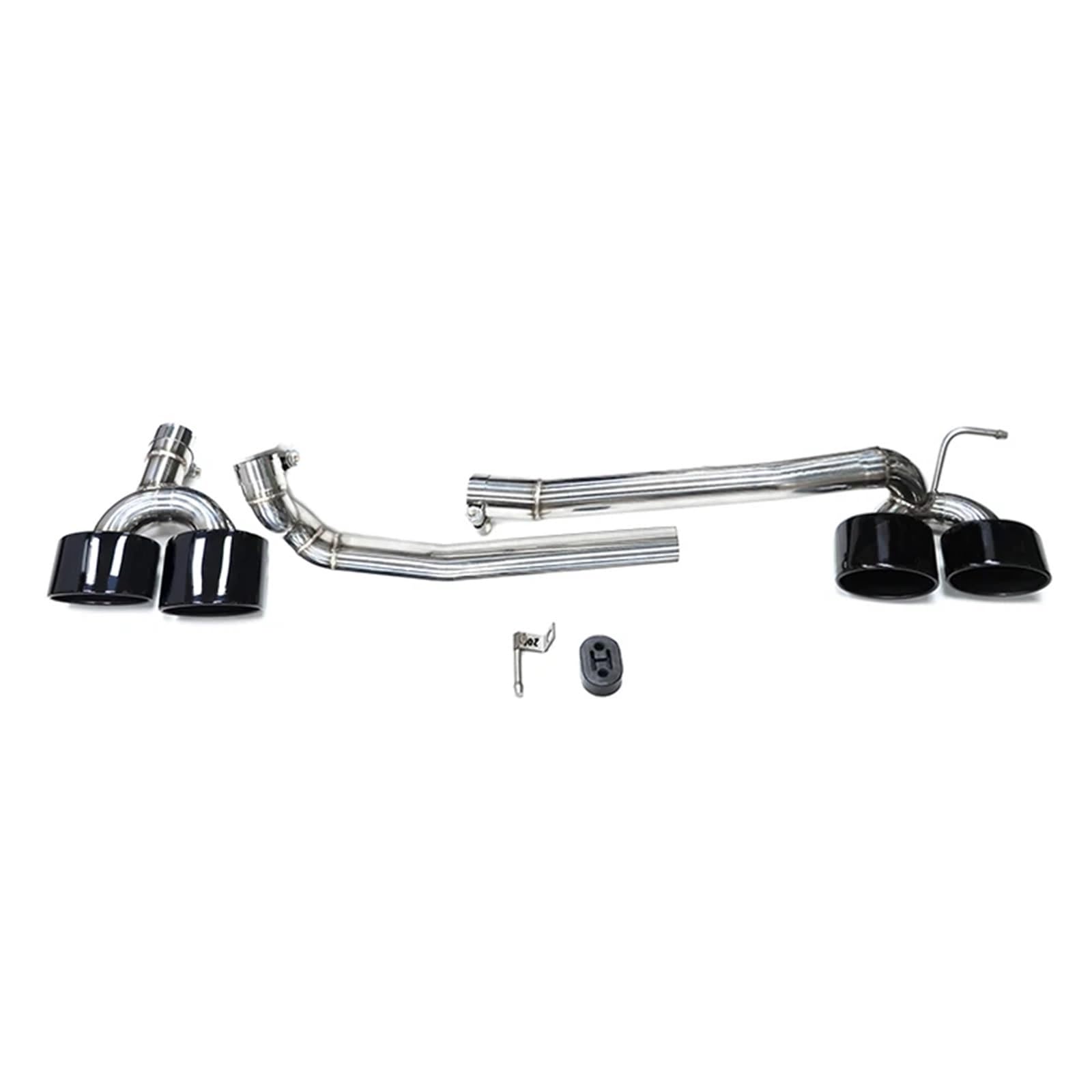 Endrohrblenden Auto-Auspuffblende Für Benz Für W204 C200 C180 C260 C63 2008-2013 Auspuffrohr Auspuffanlage Ovaldüse Auspuff Endrohr(Black 26cm) von DZSNBMSHD