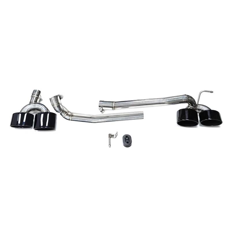 Endrohrblenden Auto-Auspuffblende Für Benz Für W204 C200 C180 C260 C63 2008-2013 Auspuffrohr Auspuffanlage Ovaldüse Auspuff Endrohr(Black 26cm) von DZSNBMSHD