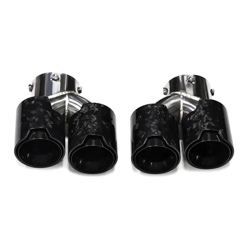 Endrohrblenden Auto-Auspuffblende Für G42 Für M240i 2019+ Auspuffrohr Carbon Fiber Quad Schalldämpfer Spitze Auspuffanlage Endrohrdüse Auspuff Endrohr(Carbon C) von DZSNBMSHD