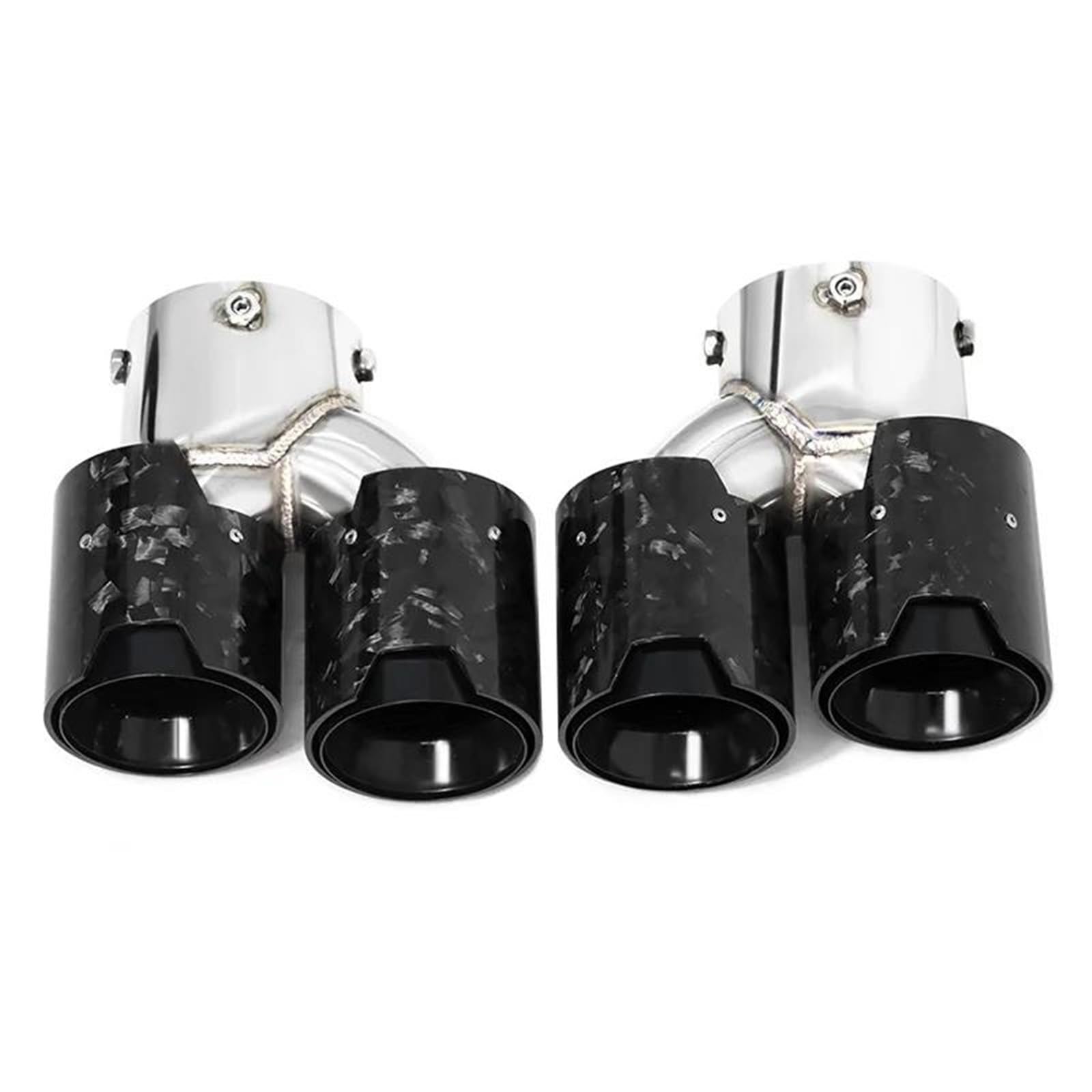 Endrohrblenden Auto-Auspuffblende Für G42 Für M240i 2019+ Auspuffrohr Carbon Fiber Quad Schalldämpfer Spitze Auspuffanlage Endrohrdüse Auspuff Endrohr(Carbon F) von DZSNBMSHD