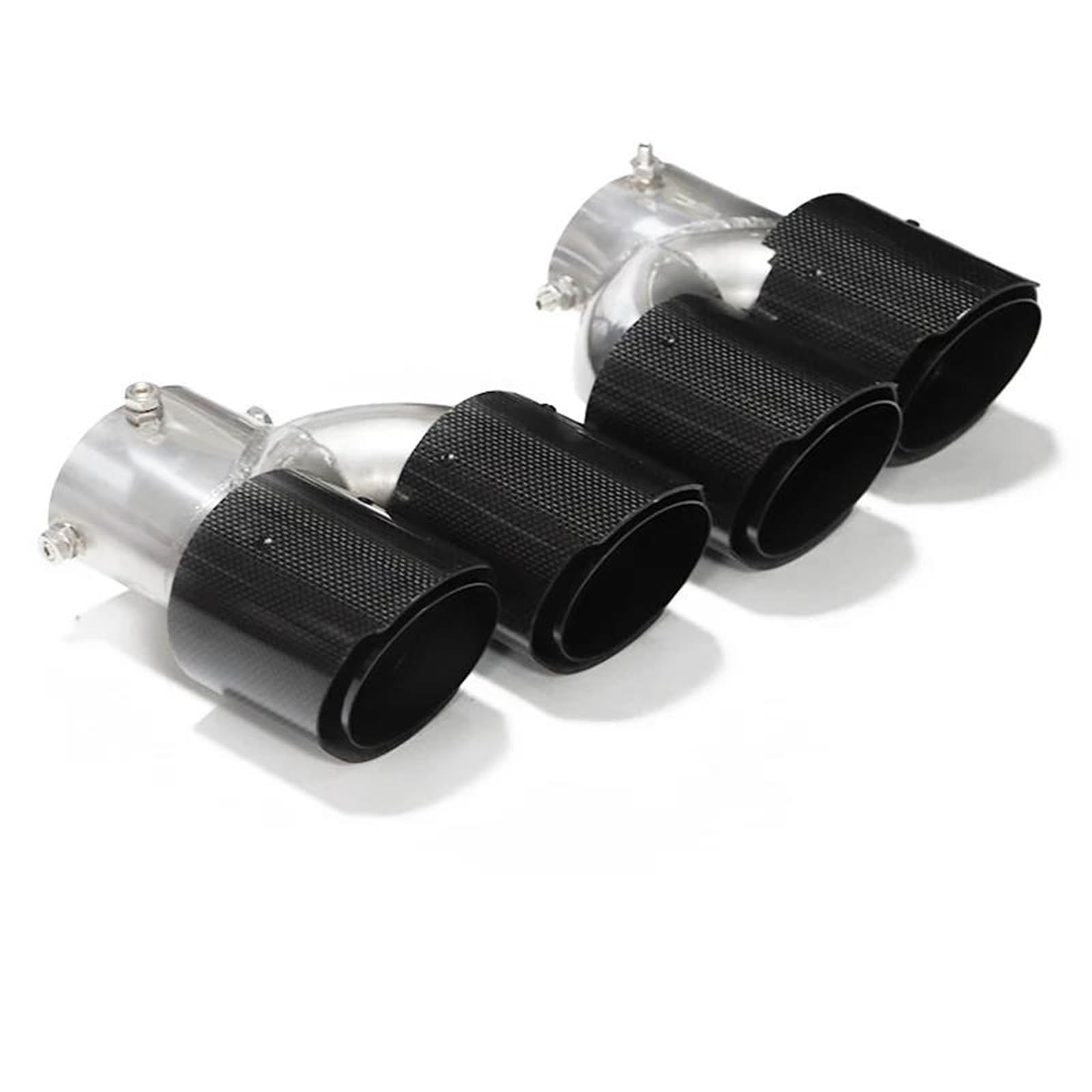 Endrohrblenden Auto-Auspuffblende Für G42 Für M240i 2019+ Auspuffrohr Carbon Fiber Quad Schalldämpfer Spitze Auspuffanlage Endrohrdüse Auspuff Endrohr(Carbon I) von DZSNBMSHD
