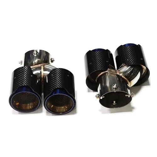 Endrohrblenden Auto-Quad-Auspuffspitze Für G22 G23 G26 Für M440i 2021 2022+ Doppelauspuffrohr Schalldämpferspitze Auspuffanlage Düse Endrohr Auspuff Endrohr(Carbon G) von DZSNBMSHD