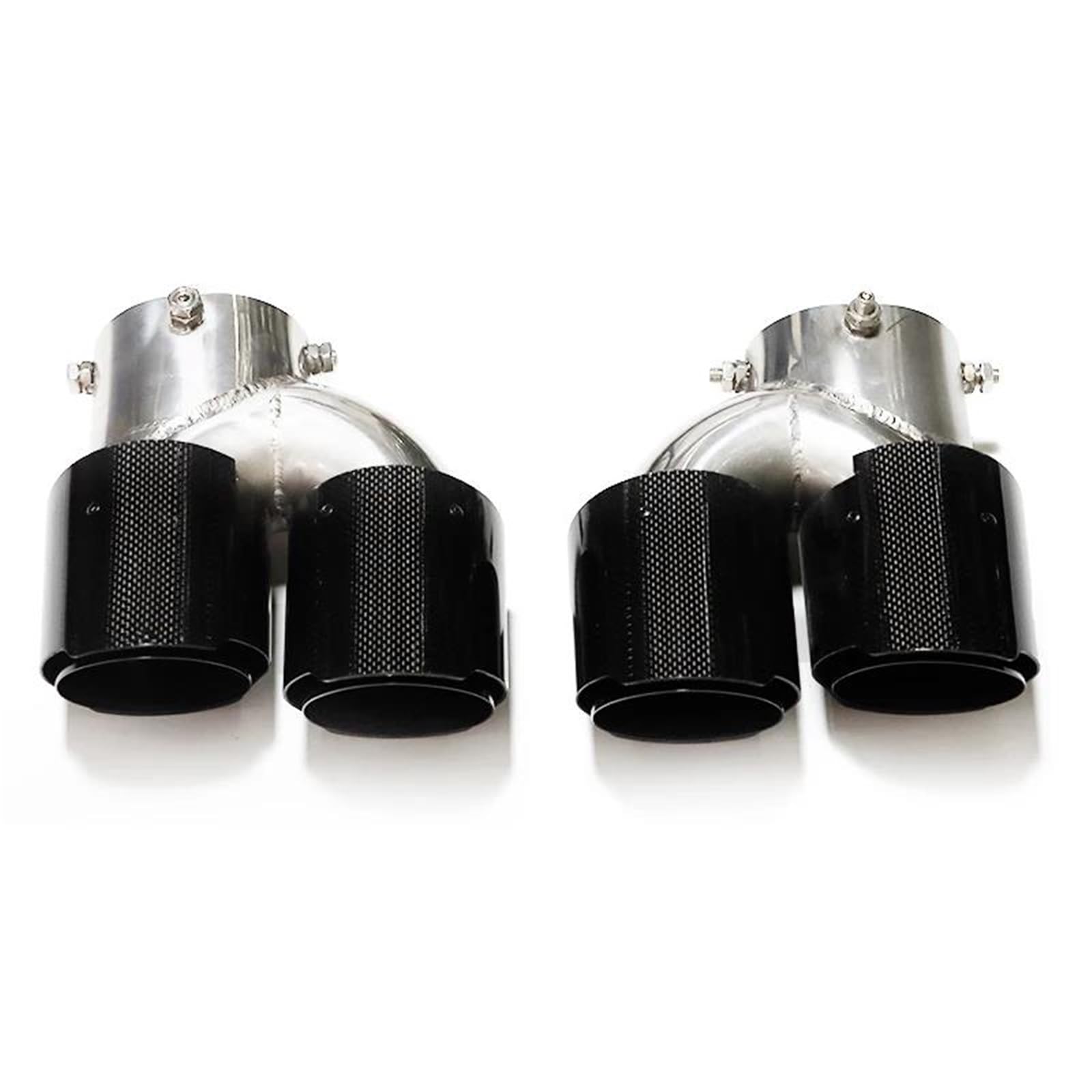 Endrohrblenden Carbon Fiber Auspuff Tipp Für G23 Für M440i G20 G21 Für M340i G42 Für M240i 2021 2022 Dual Auspuff Auspuff System Düse Schalldämpfer Auspuff Endrohr(Carbon look B) von DZSNBMSHD