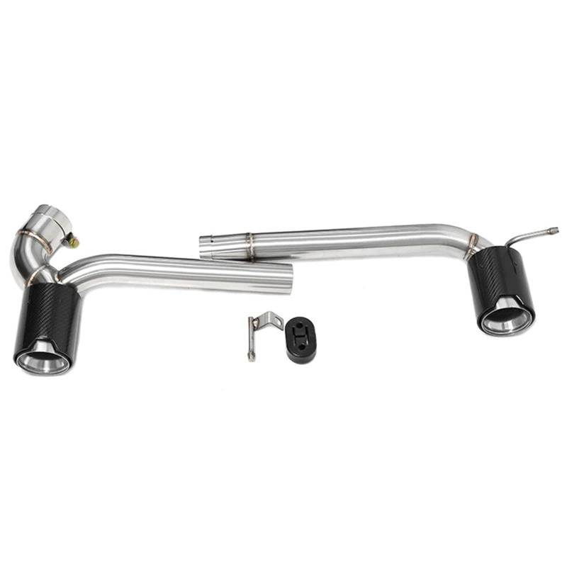 Endrohrblenden Doppelauspuffblende Für F30 F31 320i 318i Look Autoauspuffrohr 304 Edelstahl Schalldämpferspitze Endrohrdüse Auspuff Endrohr(Carbon C) von DZSNBMSHD