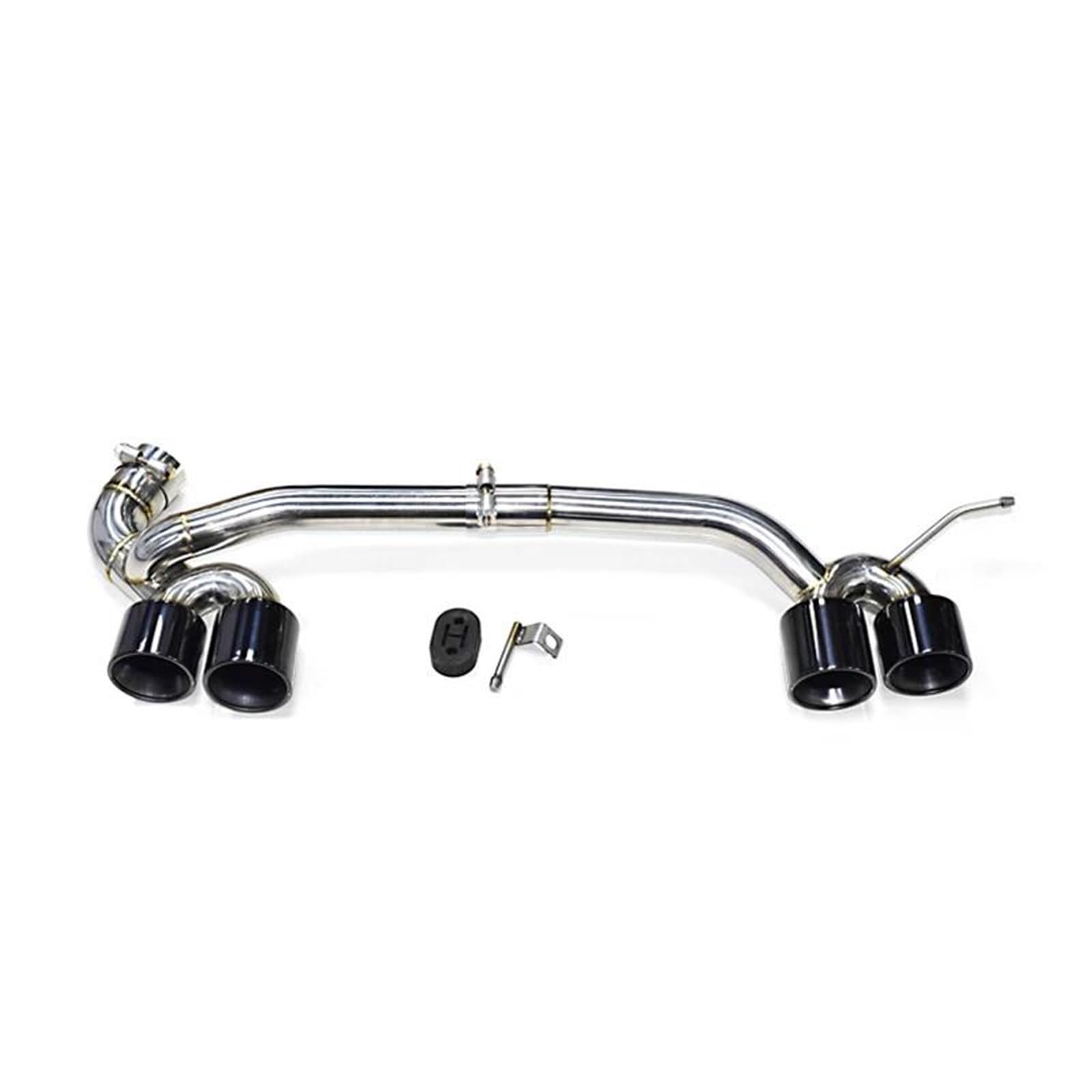 Endrohrblenden Doppelschalldämpferspitze Für F30 F31 320i F32 F33 420i 430i 2013-2016 Up Für M3 Für M4 Look Quad-Auspuffspitze Auspuffrohr Endrohrdüse Auspuff Endrohr(Schwarz) von DZSNBMSHD