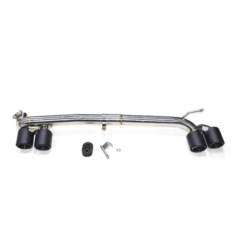 Endrohrblenden Dual Auspuffblende Auto Auspuff Endrohr Für F30 F31 320i 330i 328i B48 Quad Schalldämpfer Spitze Endrohr Auspuff Endrohr(Carbon B 48mm) von DZSNBMSHD