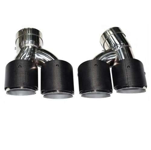 Endrohrblenden Endrohr Für 5 Series G30 G31 2018 2019 2020 2023 Auspuffrohr Modifikation Quad Schalldämpfer Spitze Auspuff Kopf Auspuff Endrohr(Carbon 3) von DZSNBMSHD
