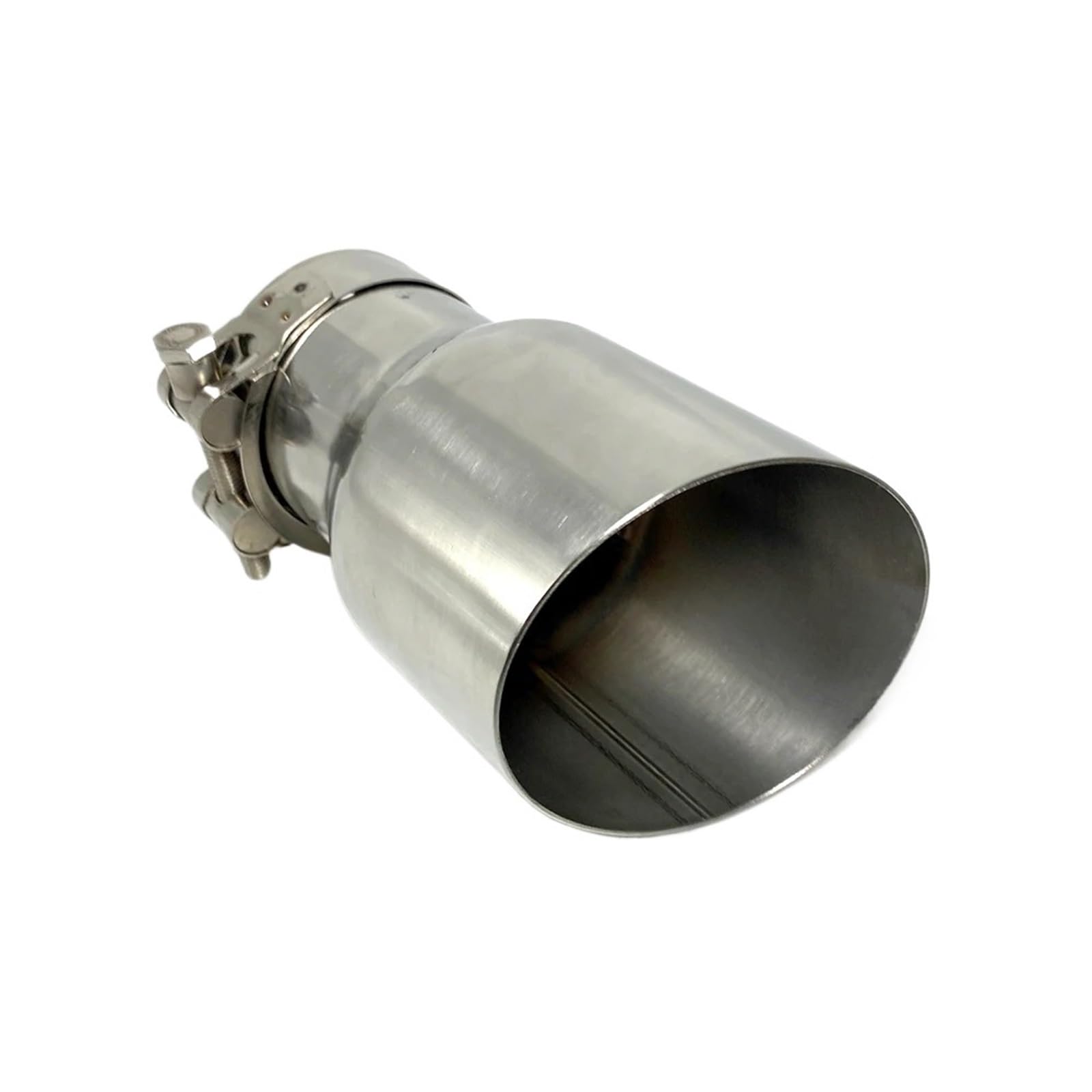 Endrohrblenden Fahrzeugumrüstung Universalauspuff Auto Schalldämpfer Endrohr Auto Modifikation Für E90 Für W222 Auspuffendrohr Auspuff Endrohr(IN 48MM OUT 89MM) von DZSNBMSHD