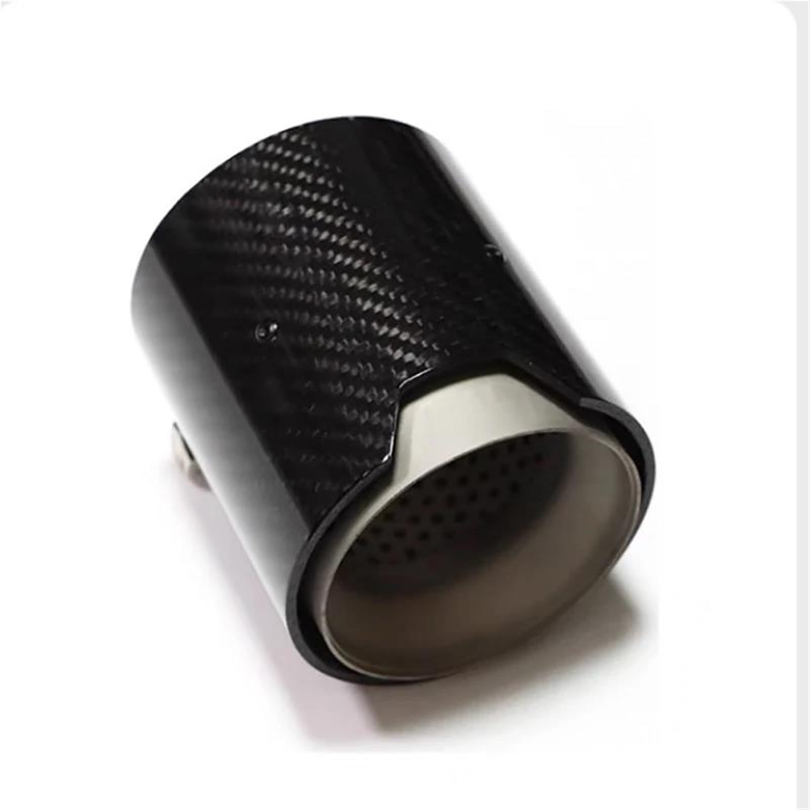 Endrohrblenden Für F87 F80 F82 F83 F90 Für M2 Für M3 Für M4 Für M5 Für M6 Muffeldüsenschwänze 1 Stück Carbon-Auspuffspitzen Auspuff Endrohr(Scrub 60mm-93mm) von DZSNBMSHD
