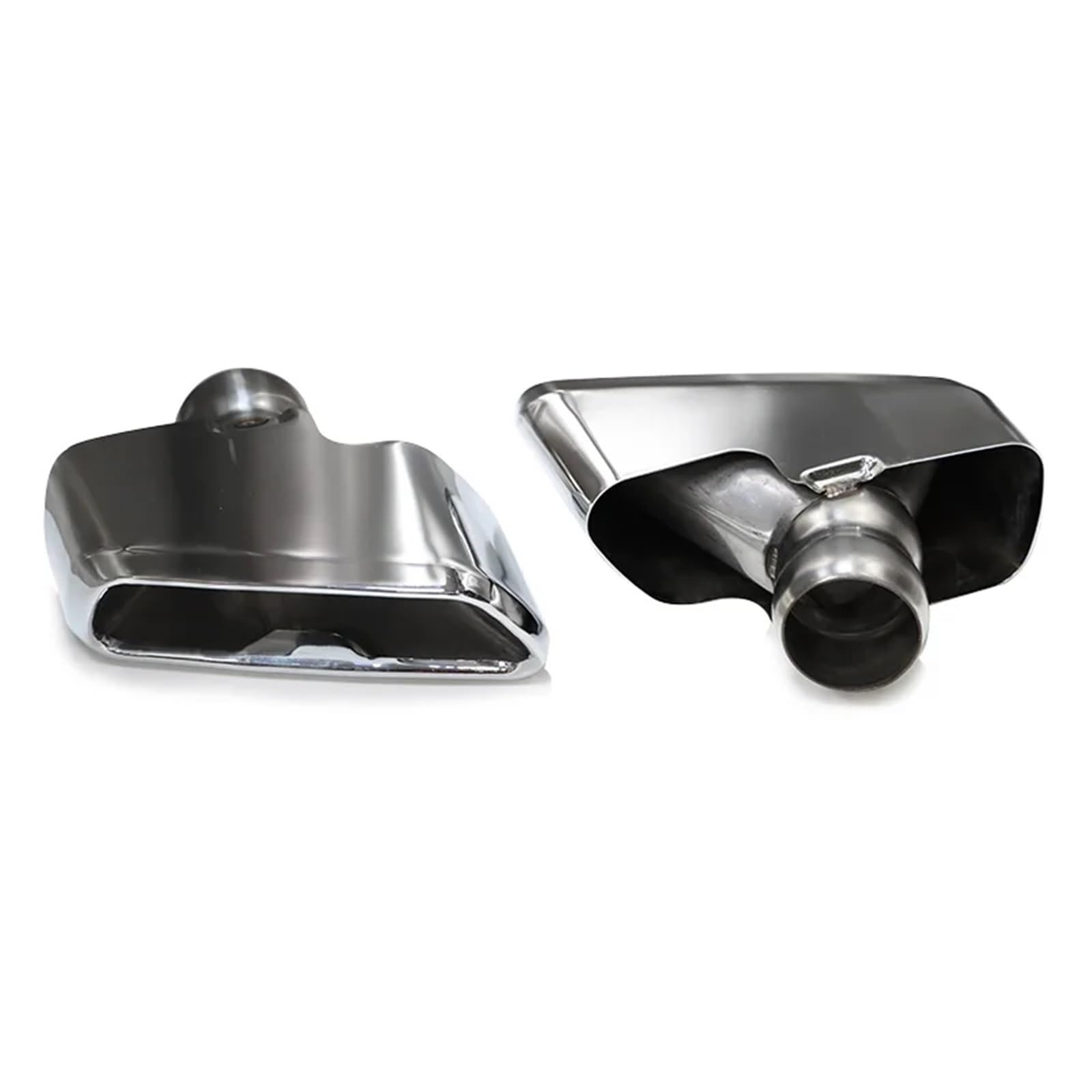 Endrohrblenden Für G30 G31 525i 530i 540i 2018-2023 Auspuffanlage Edelstahl Auto Schalldämpfer Spitze Schwanz Depipe Auspuff Endrohr(Silber) von DZSNBMSHD