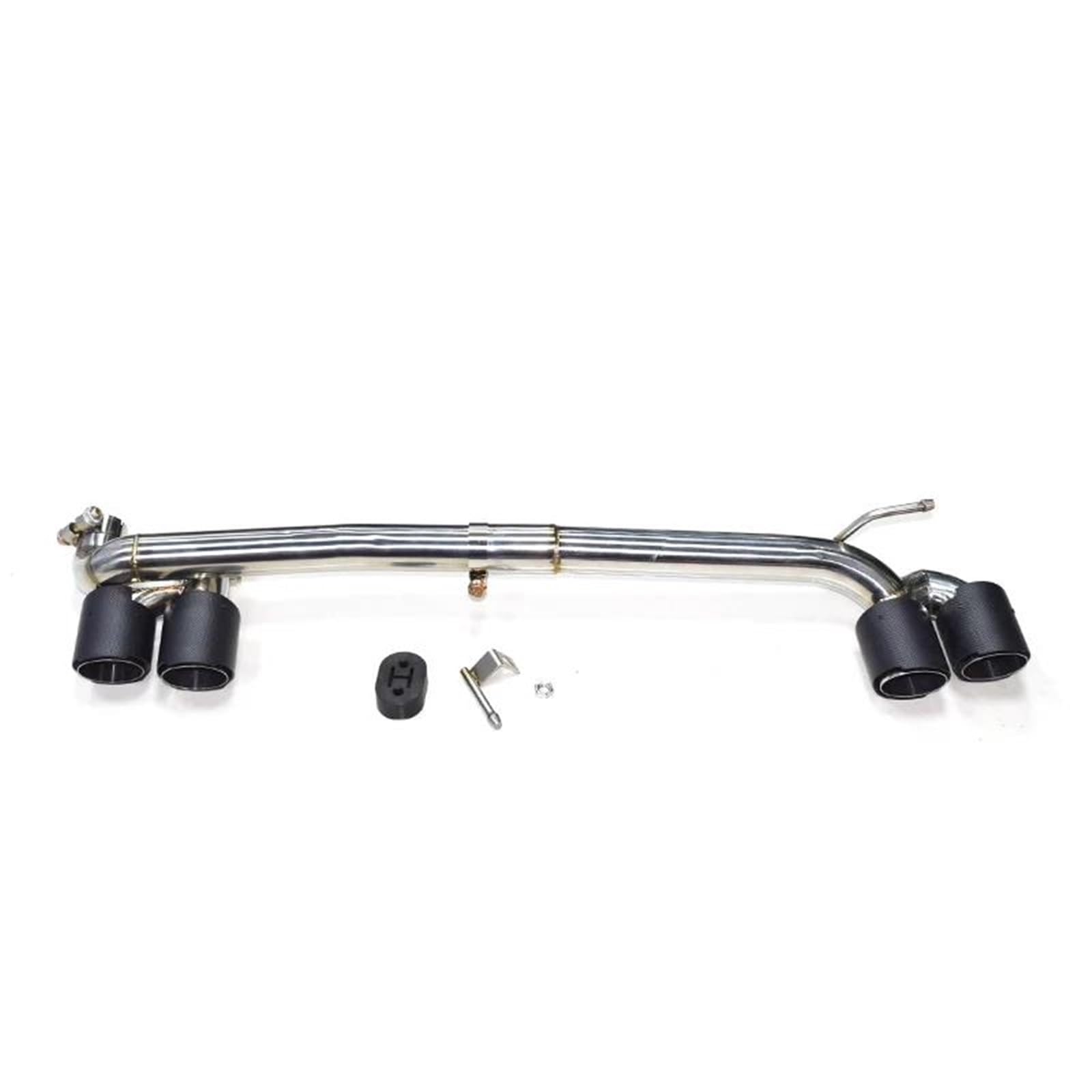 Endrohrblenden Quad 304 Edelstahl Auto Auspuffblende Für F30 F31 320i 330i B48 Auspuffanlage Düse Schalldämpfer Spitze Taipipe Auspuff Endrohr(CF B 54mm) von DZSNBMSHD