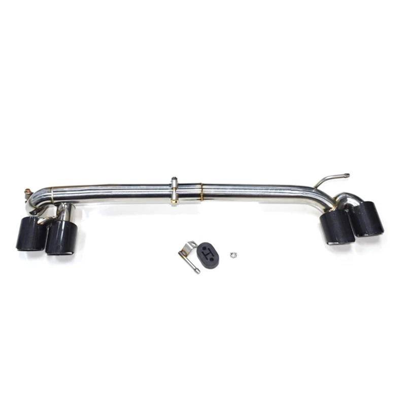 Endrohrblenden Quad 304 Edelstahl Auto Auspuffblende Für F30 F31 320i 330i B48 Auspuffanlage Düse Schalldämpfer Spitze Taipipe Auspuff Endrohr(Carbon A 48mm) von DZSNBMSHD