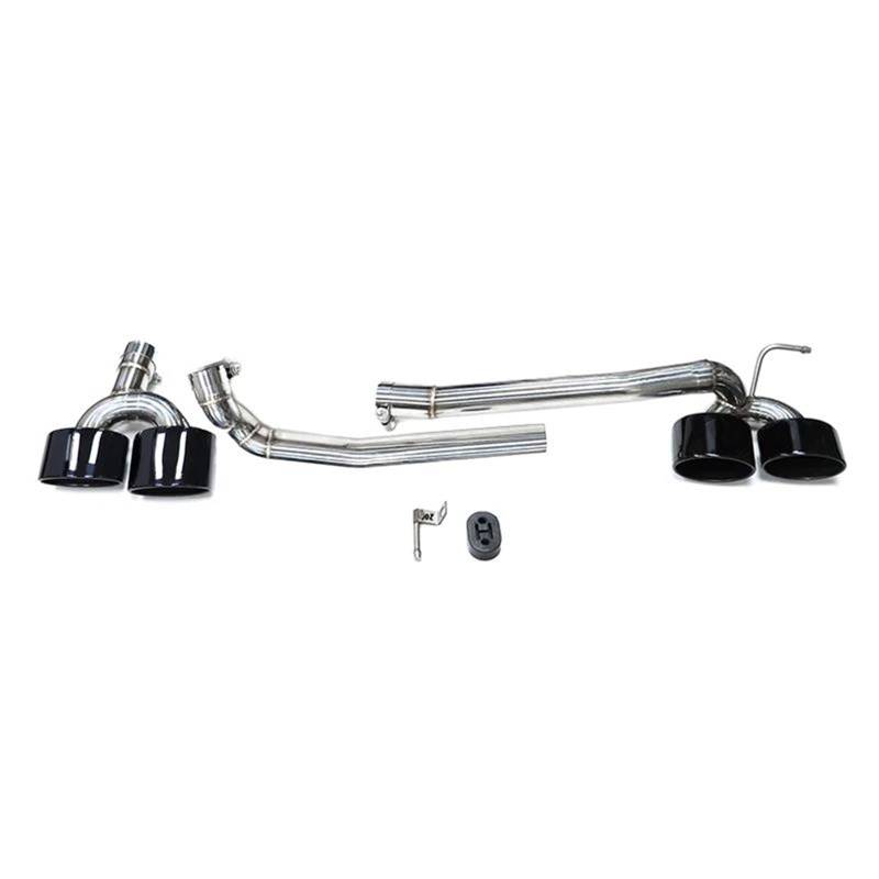 Endrohrblenden Quad-Auspuffblende Für Benz Für W204 C200 C180 C260 C63 2008–2013 Auspuffrohr 304 Edelstahl-Auspuffanlage Schalldämpferblende Auspuff Endrohr(Black 22cm) von DZSNBMSHD