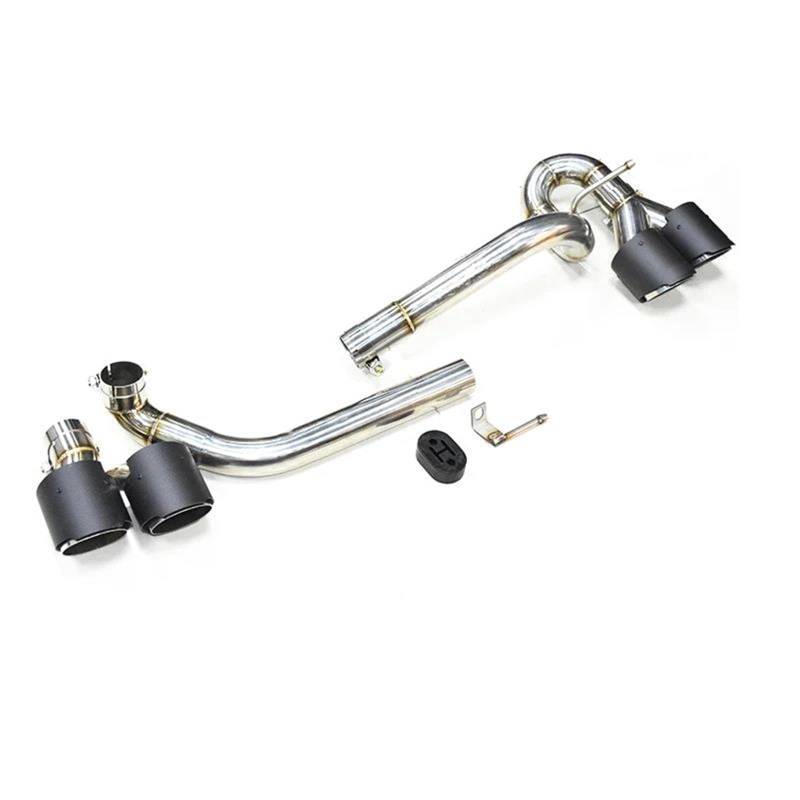 Endrohrblenden Quad-Auspuffblende Für E60 523i 520i 2006-2011 Geändert Für M5-Stoßstange Edelstahl Auto Auspuffblende Schalldämpferblende Auspuff Endrohr(Kohlenstoff) von DZSNBMSHD