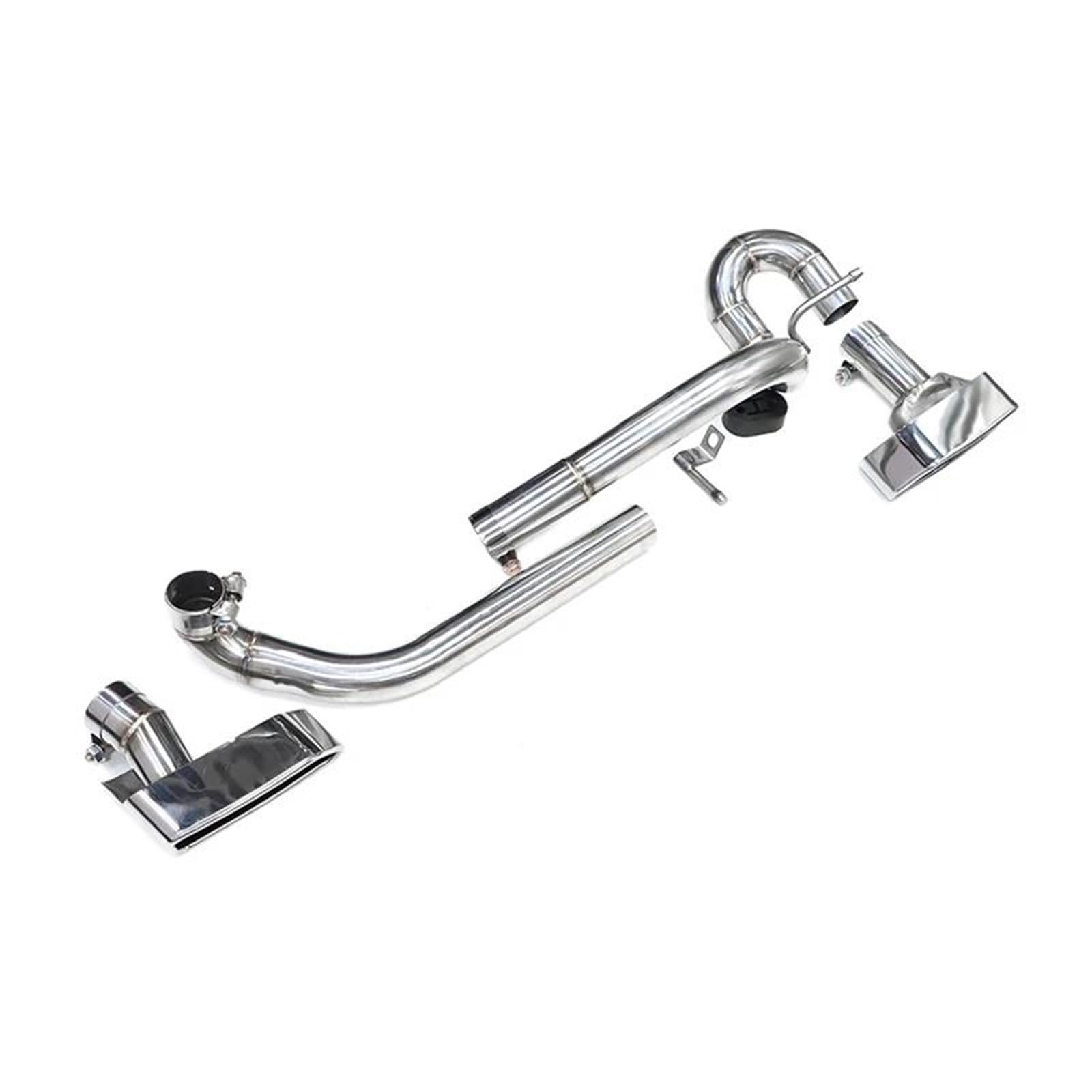 Endrohrblenden Quad-Auspuffblende Für Für E60 523i 520i 2006-2011 Geändert Für M5-Stoßstange Edelstahl Auto Auspuffblende Schalldämpferblende Auspuff Endrohr(Quadrat) von DZSNBMSHD