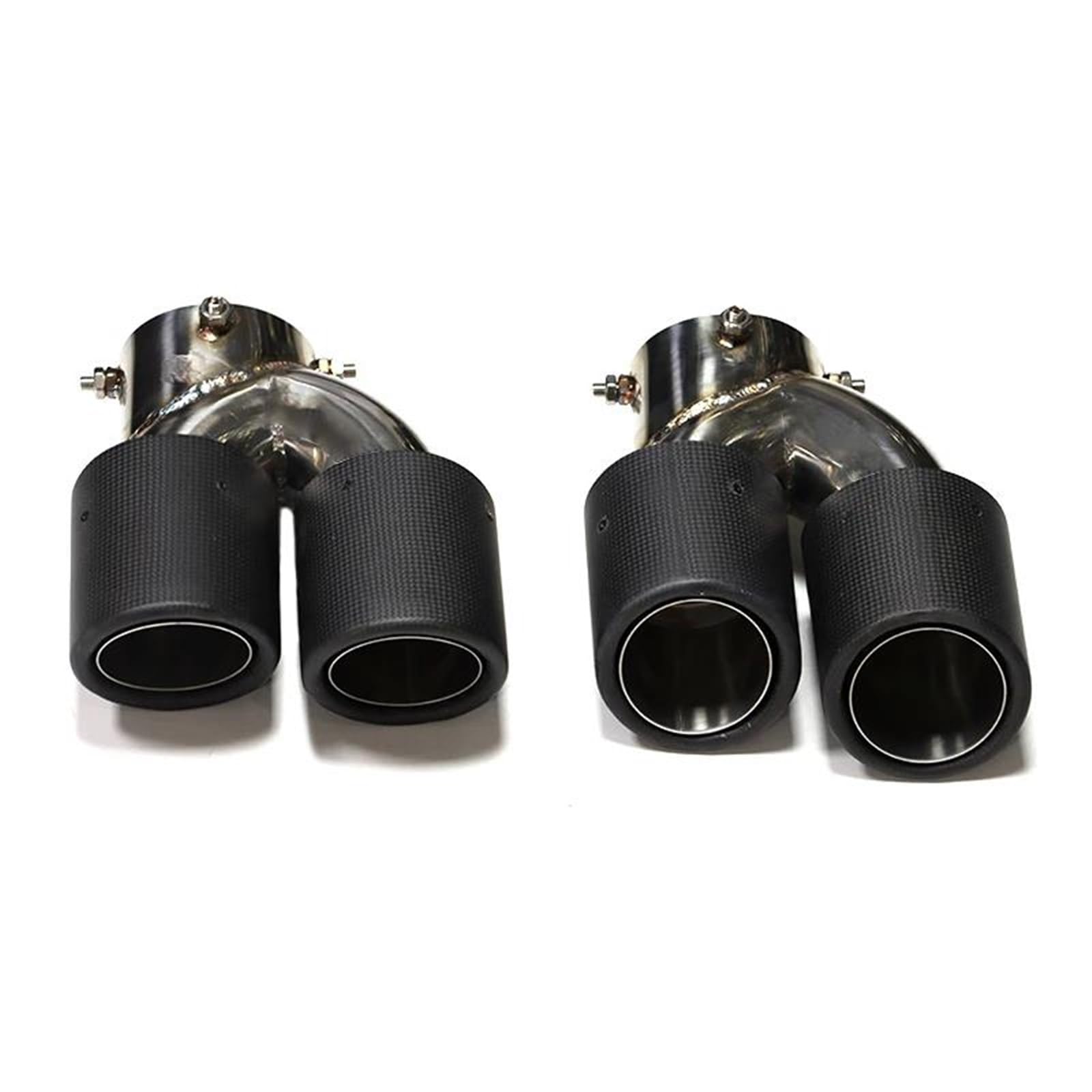 Endrohrblenden Quad-Auspuffblende Für G42 G22 Für M240i 2021 2022 Auspuffrohr Carbon Fiber Schalldämpfer Spitze Abgasanlage Düse Endrohr Auspuff Endrohr(Carbon look K) von DZSNBMSHD