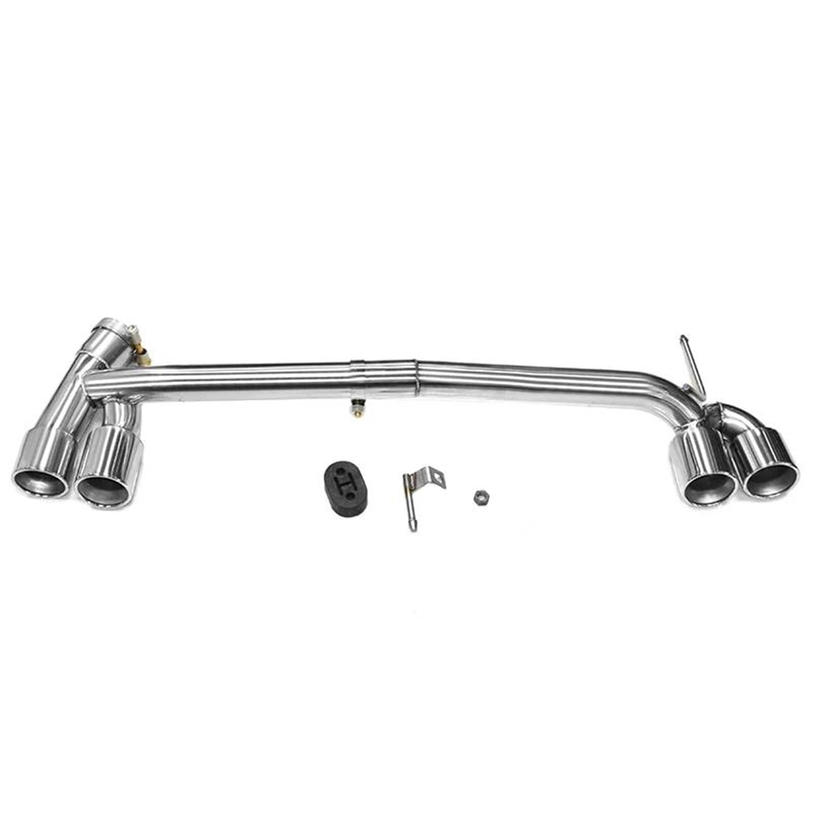 Endrohrblenden Quad-Auto-Auspuffblende Endrohr Für F30 F31 320i 318i F32 420i 2013–2016 Für 3er-Serie Carbon-Schalldämpfer-Endrohr-Auspuffanlage Auspuff Endrohr(Silber) von DZSNBMSHD