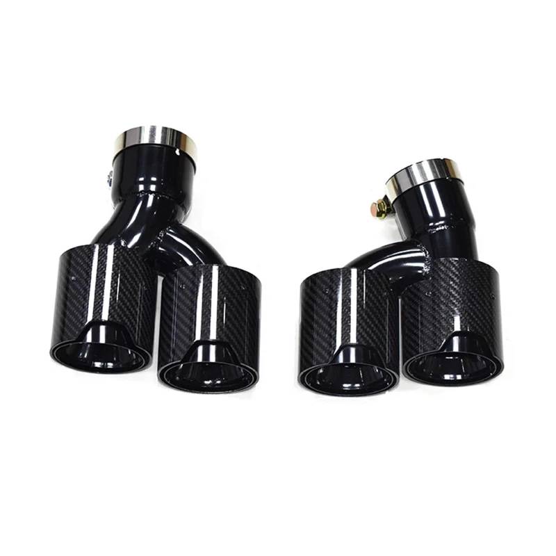 Endrohrblenden Quad-Auto-Auspuffblende Für G30 G31 535i 528i 530i 2018+ Für M5-Look Schalldämpferblende Düse Endrohr Auspuffanlage Spitzen Auspuff Endrohr(C F D) von DZSNBMSHD