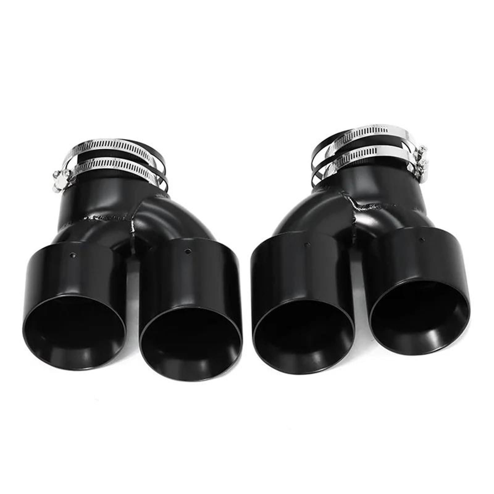 Endrohrblenden Quad-Auto-Auspuffrohr Auspuffblende Für G42 Für M240i 2019+ Matte Edelstahl Schalldämpfer Endrohr Auspuffanlage Düse Auspuff Endrohr(Matte Black B) von DZSNBMSHD
