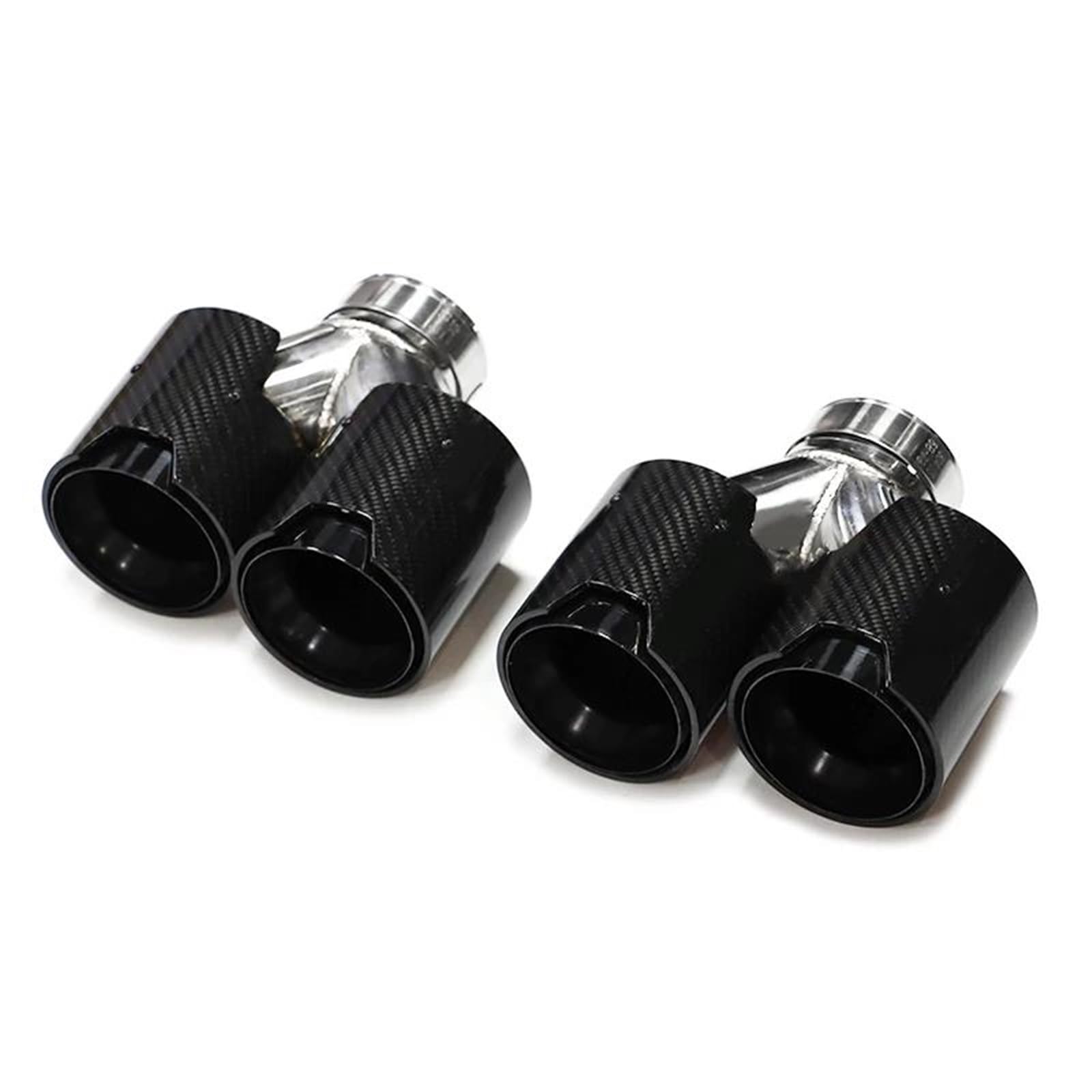 Endrohrblenden Quad Carbon Fiber Auspuffblende Für F10 F11 535d 535i 640i 640d Bis Für G30 G31 Auto Auspuffanlage Düse Endrohr Auspuff Endrohr(Carbon A) von DZSNBMSHD