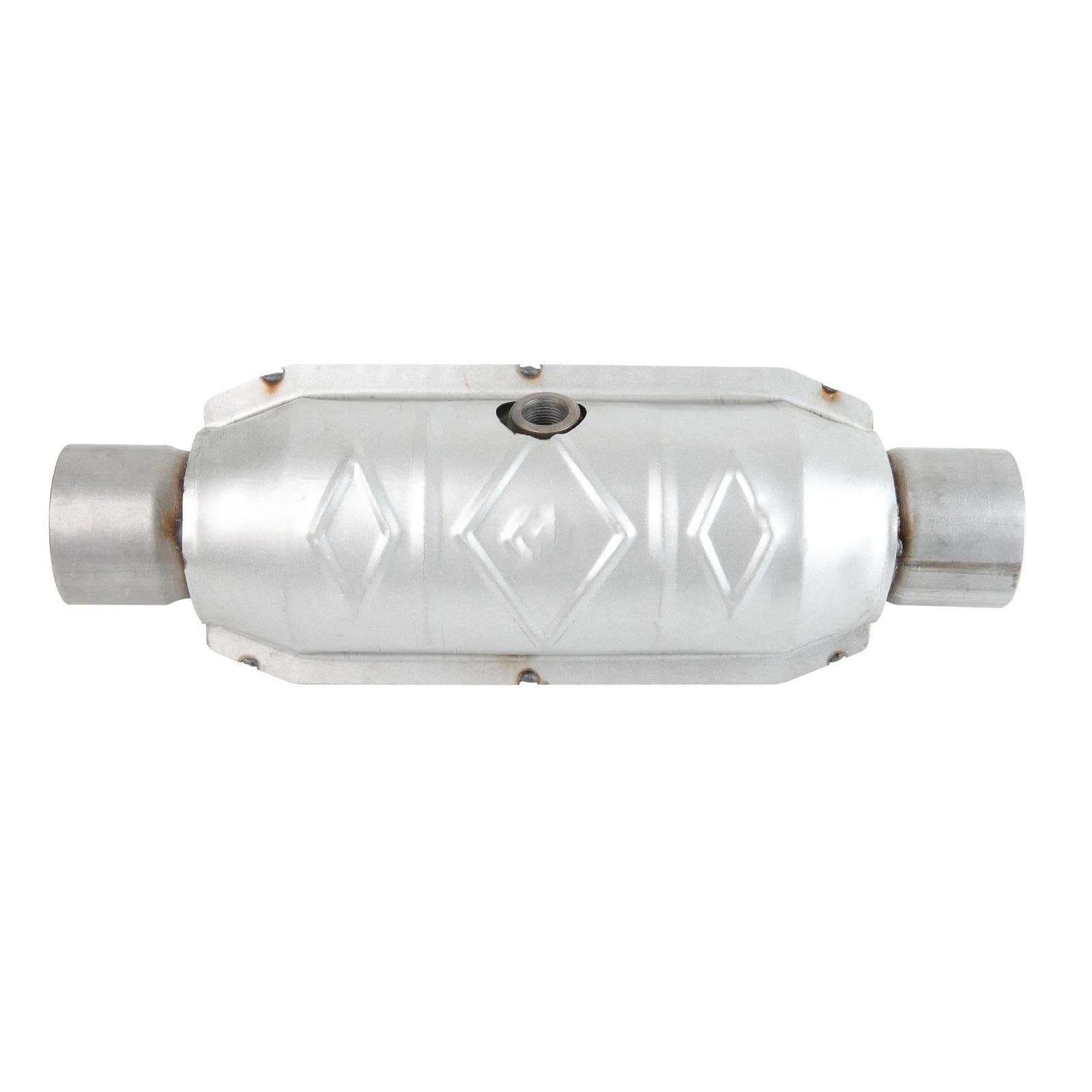 Endrohrblenden Universal 2,5 "/63mm Auspuff Katalysatoren Edelstahl Katalysator W/Schutz Schild Für Chevy Für Silverado Auspuff Endrohr Endrohrblenden Universal 2,5 "/63mm Auspuff Katalysatoren Edelstahl Katalysator W/Schutz Schild Für Chevy Für Silverado Auspuff Endrohr von DZSNBMSHD