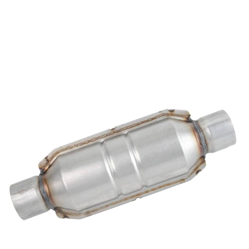 Endrohrblenden Universal 2,5 "/63mm Auspuff Katalysatoren Edelstahl Katalysator W/Schutz Schild Für Ford Auspuff Endrohr von DZSNBMSHD