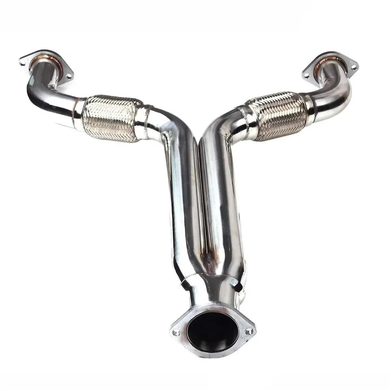 Endrohrblenden Y-Rohr Auspuffrohr 201 Edelstahl Abgaskrümmer Header Midpipe Für Nissan Für 350Z G35 2004-2005 Auspuff Endrohr von DZSNBMSHD