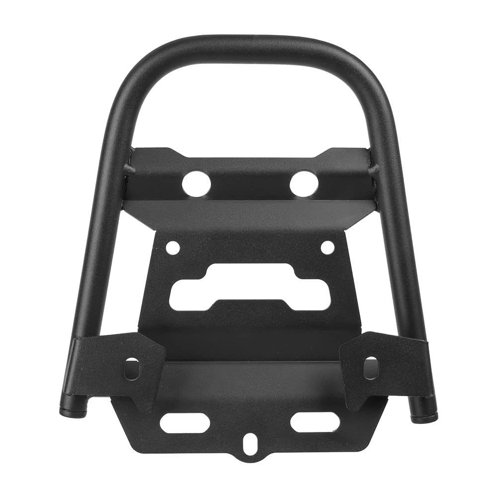 Gepäckträger hinten Edelstahl Gepäck Rack Für LONCIN Für VOGE 500DS 525DS 2020-2023 Motorrad Schwanz Trunk Top Fall Sattel Pannier Halterung Motorrad Hinten Gepäckträger(BK Top Rack) von DZSQEGBX