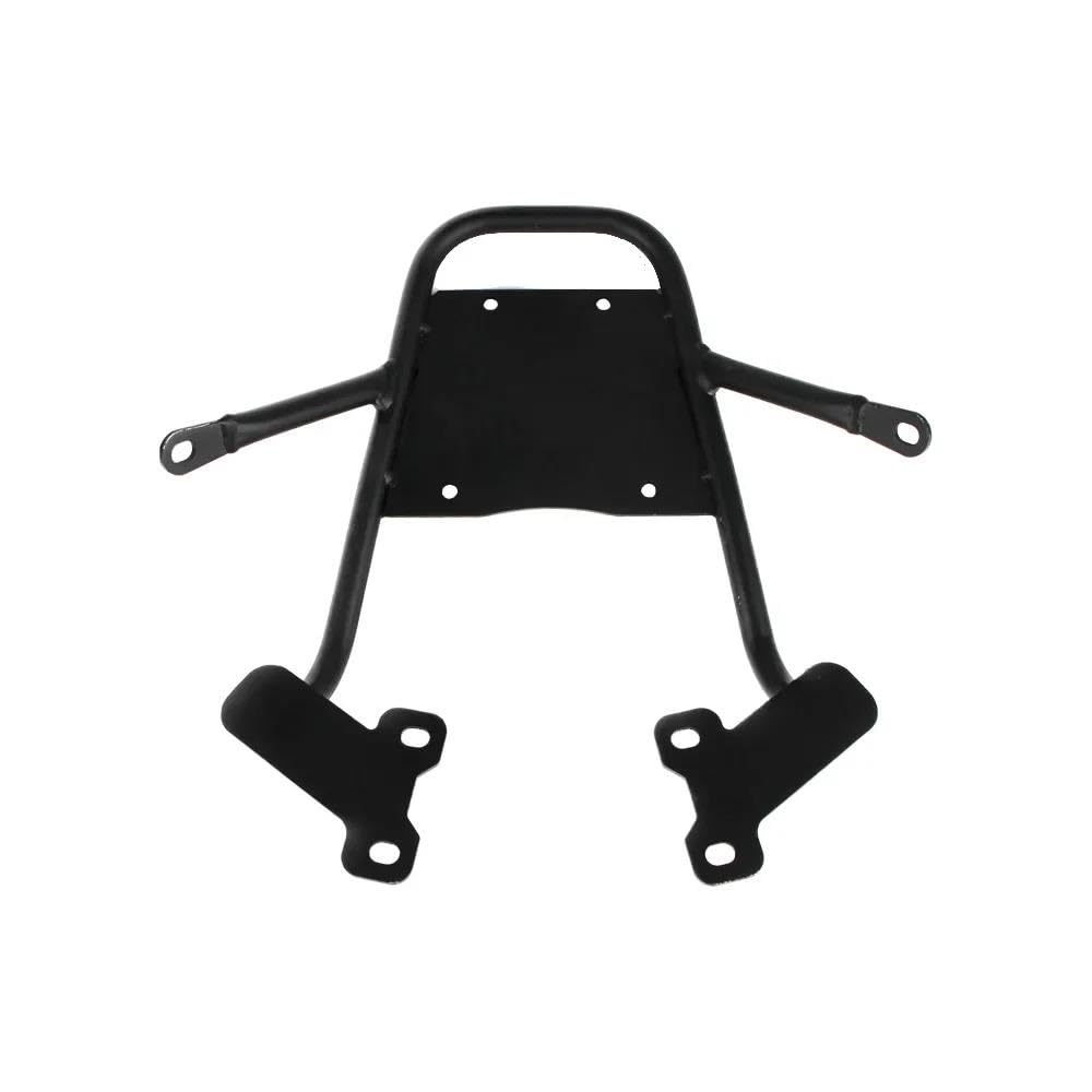 Gepäckträger hinten Für CB500X Für CB400X 2019 2020 2021 2022 Edelstahl Gepäckträger Motorrad Satteltaschen Koffer Kofferraum Top Case Halterung Motorrad Hinten Gepäckträger(Black Top Rack) von DZSQEGBX