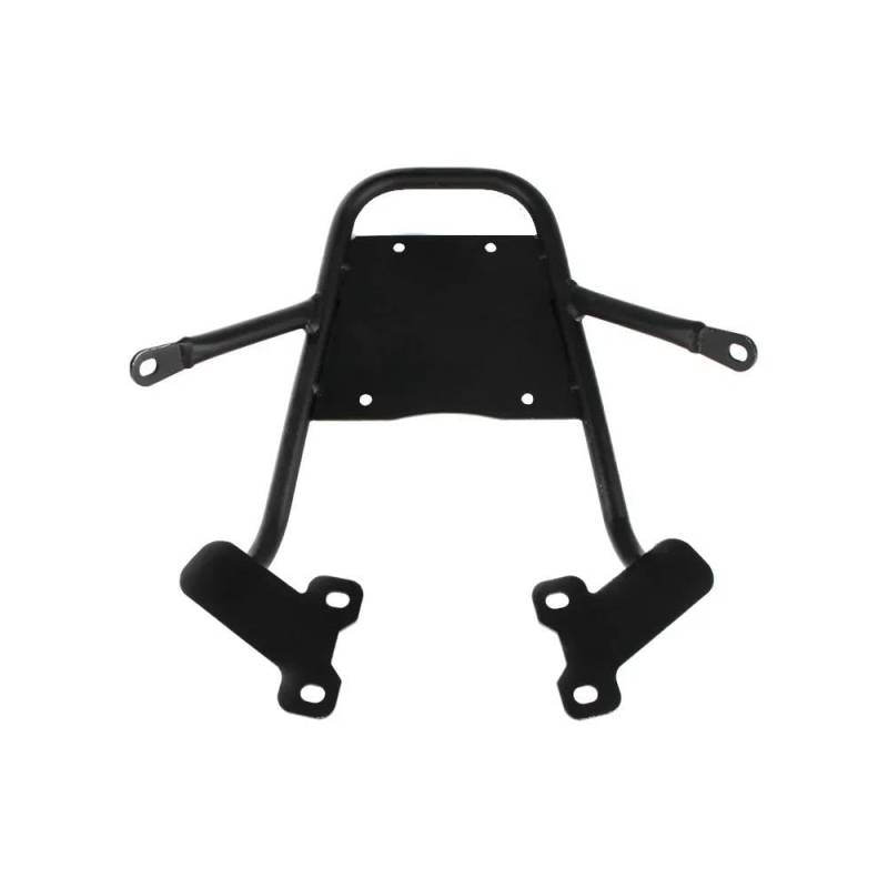 Gepäckträger hinten Für CB500X Für CB400X 2019 2020 2021 2022 Edelstahl Gepäckträger Motorrad Satteltaschen Koffer Kofferraum Top Case Halterung Motorrad Hinten Gepäckträger(Black Top Rack) von DZSQEGBX