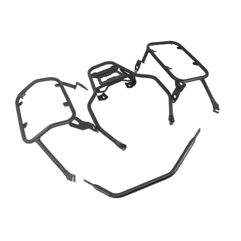 Gepäckträger hinten Für Für PANAMERICA1250 Für PAN America 1250 S PA1250 S 2020 2021 Motorrad Sattel Tasche Packtaschen Top Fall Halterung Motorrad Hinten Gepäckträger(Black One Set) von DZSQEGBX