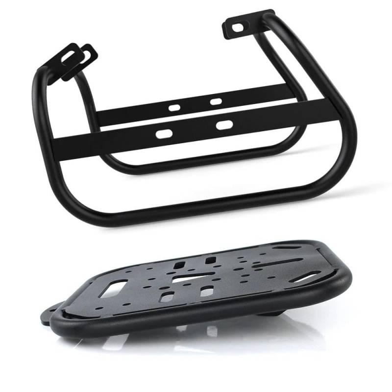 Gepäckträger hinten Für Kawasaki Für Vulcan S 650 VN650 2015-2024 Motorrad-Hintergepäckträger Kofferraum Top Case Packtaschen Halterung Stützgestelle Motorrad Hinten Gepäckträger von DZSQEGBX