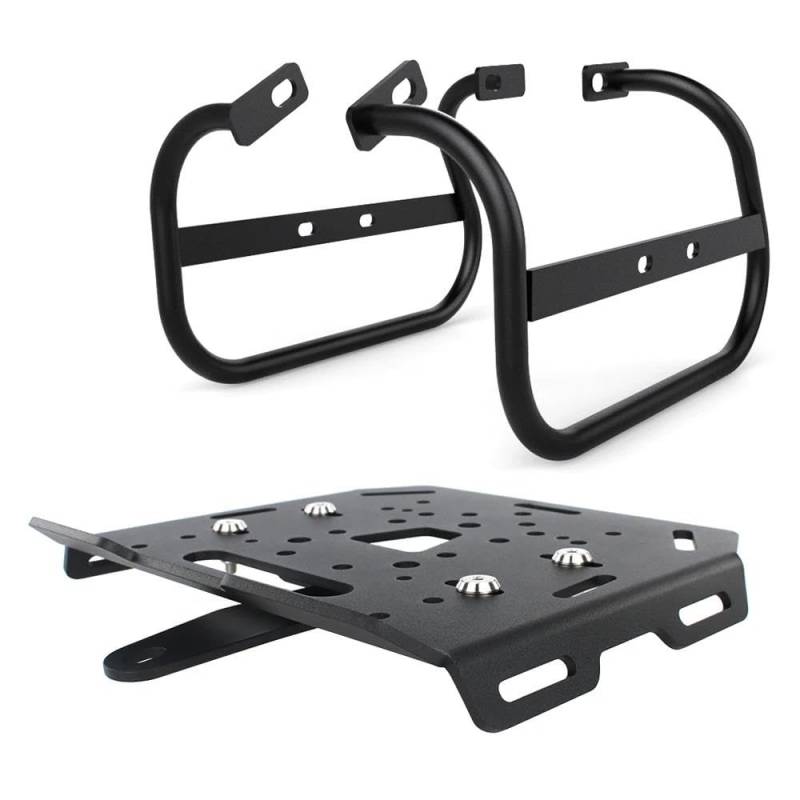 Gepäckträger hinten Für Kawasaki Für Vulcan S 650 VN650 2015-2024 Motorrad-Hintergepäckträger Kofferraum Top Case Packtaschen Halterung Stützgestelle Motorrad Hinten Gepäckträger von DZSQEGBX