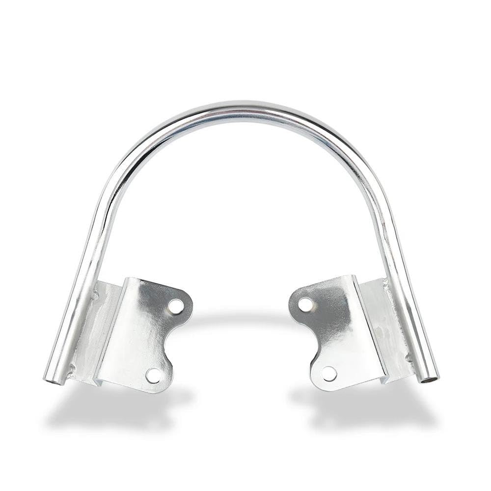Gepäckträger hinten Für Speed ​​Für Twin 1200 2019-2022 Motorrad Beifahrer Hintere Haltegriffe Sitz Hand Armlehne Griff Schiene Haltegriff Motorrad Hinten Gepäckträger(Chrome) von DZSQEGBX