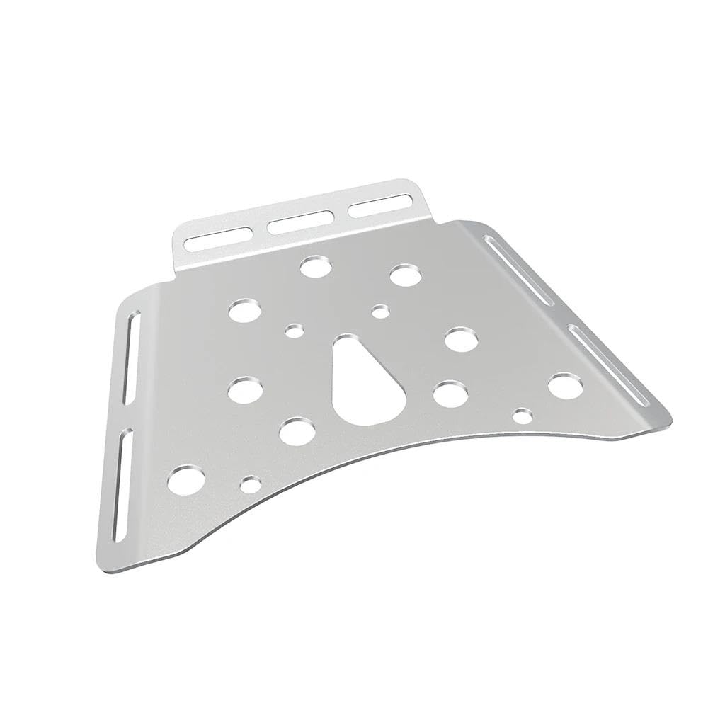 Gepäckträger hinten Gepäckträger Seitenkofferträger Motorrad FÜR 950 990 FÜR Abenteuer 990 ADV R 2003-2014 2013 2012 2011 Motorrad Hinten Gepäckträger(Silber) von DZSQEGBX