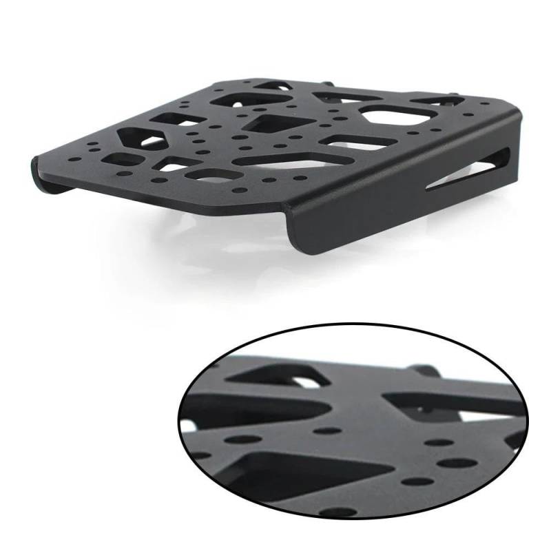 Gepäckträger hinten Motorrad-Heckträger, Gepäckträger hinten, Regal, Kofferhalter, Kofferraumrahmen, Plattenhalterung für V-MAX 1700 für VMAX1700 2009-2020 Motorrad Hinten Gepäckträger von DZSQEGBX