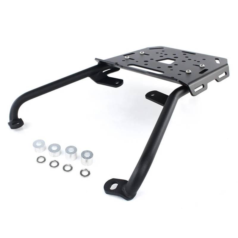 Gepäckträger hinten Motorrad-Hinterradgepäckträger Für 390 Für Abenteuer 2019-2024 Top Case-Hinterradgepäckträger Gepäckhalter Halterung Regalhalter Motorrad Hinten Gepäckträger von DZSQEGBX