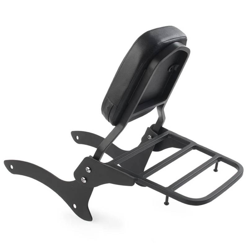 Gepäckträger hinten Motorrad Passagier Sissy Bar Rückenlehne Mit Gepäck Rack Für Vstar 1100 Klassische 2000-2011 Motorrad Hinten Gepäckträger von DZSQEGBX