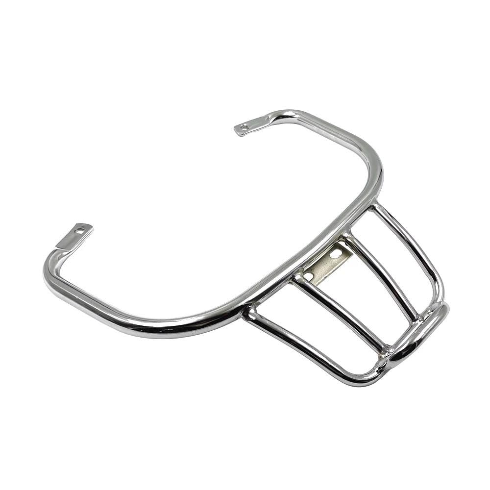 Gepäckträger hinten Motorrad Sport Hinten Gepäck Rack Rucksack Unterstützung Rack Armlehnen Für Vespa Für GTS 300 GTS250 GTV 300 2008-2022 Motorrad Hinten Gepäckträger(Chrome) von DZSQEGBX