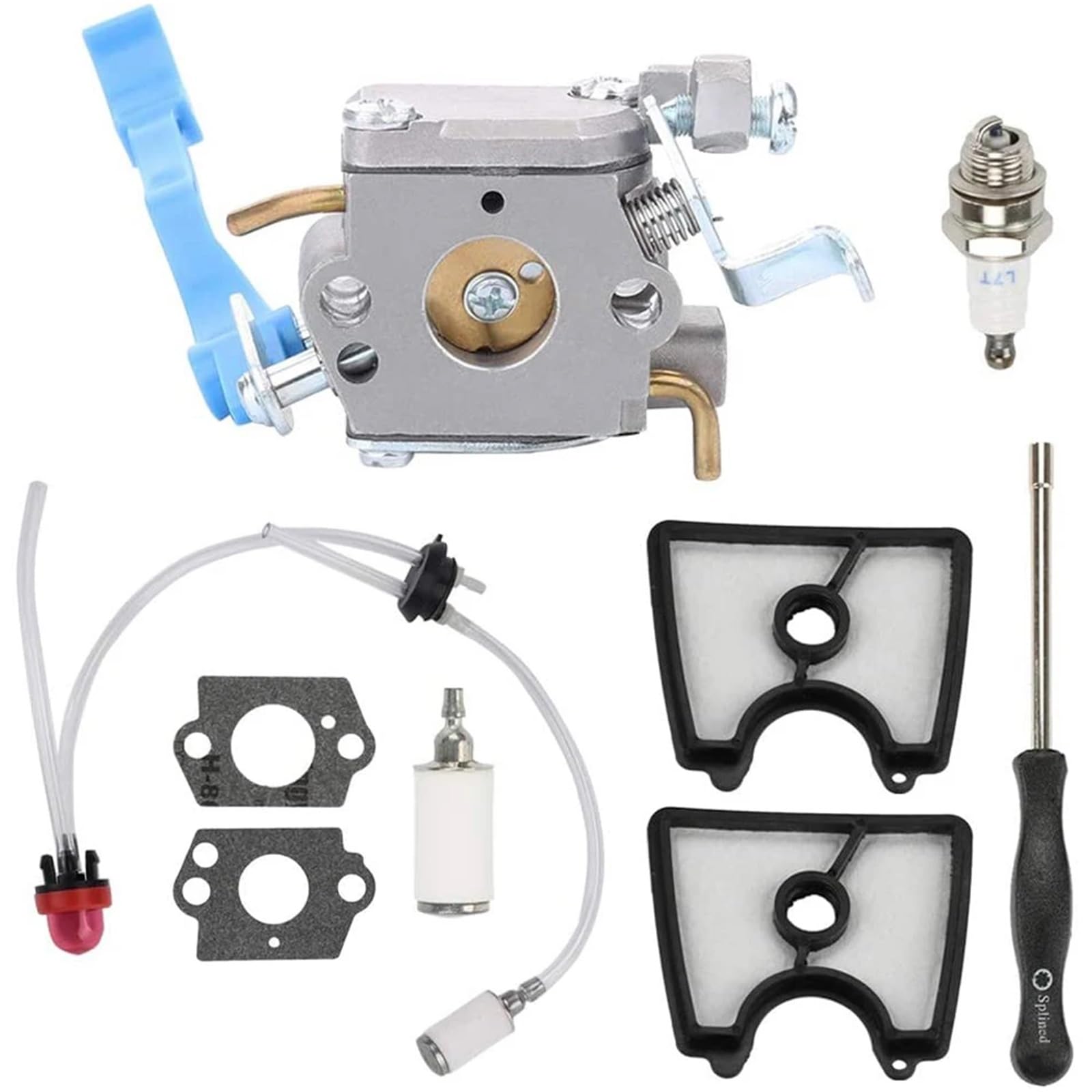 Vergaser 125BX 125BVX Vergaser Für 125BX 125BVX 28CC Laubbläser C1Q-W37 Ersetzen Vergaser Für 590460102 545081811 545 08 18-11 Vergaser Ersatzteile(1Set) von DZSQOMHGD