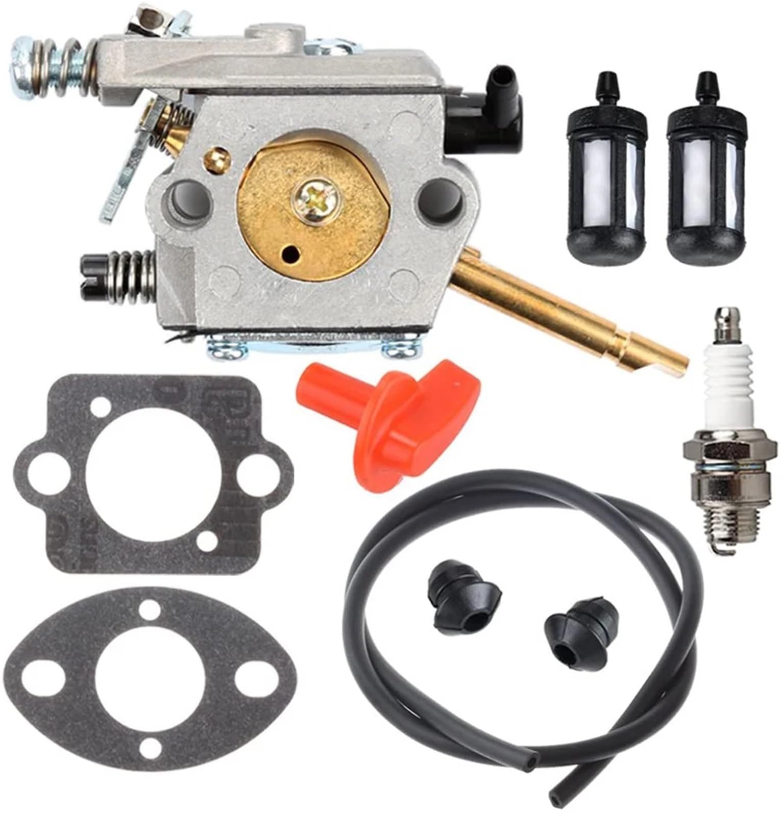 Vergaser WT-45 Vergaser Für FS48 FS52 FS62 FS66 FS81 FS86 FS88 Rasentrimmer Vergaser Ersatzteile(1Set) von DZSQOMHGD